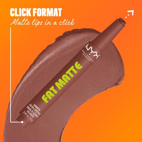 NYX Professional Make Up Fat Matte Lipstick 08 Toasty Taupe