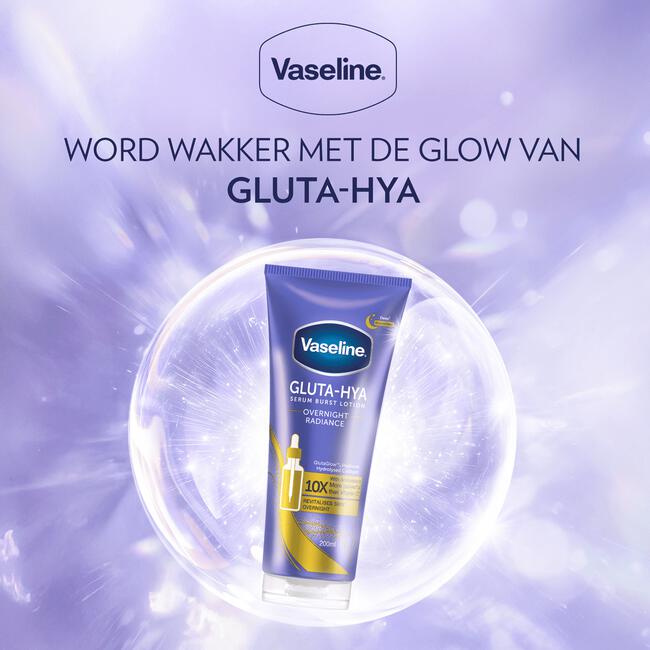 Vaseline Gluta-Hya Lotion Overnight Radiance 200 ML