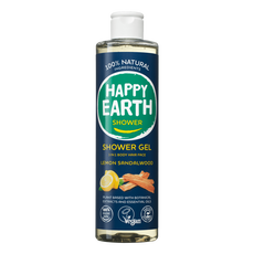 Happy Earth 100% natuurlijke Lemon Sandalwood Douchegel 300 ML