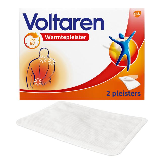 Voltaren Warmtepleister Bij spierpijn, nekpijn, rugpijn en schouderpijn 2 stuks