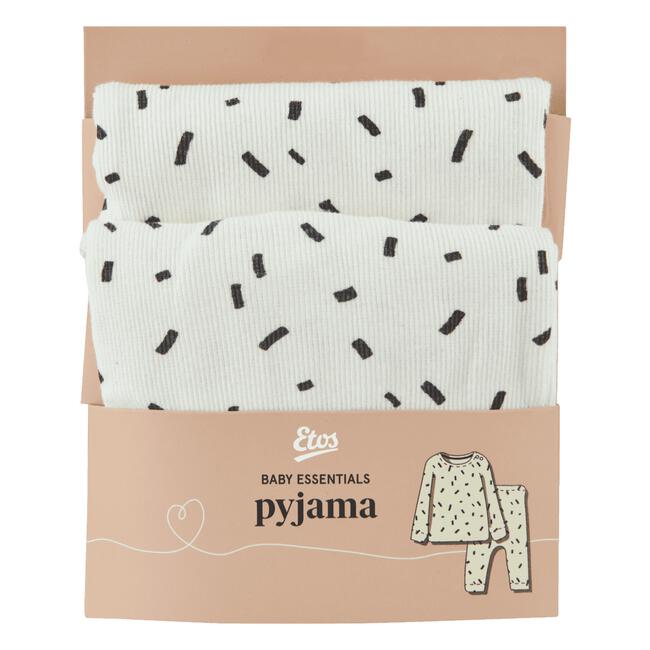 Etos Pyjama Rib Confetti Maat 74-80