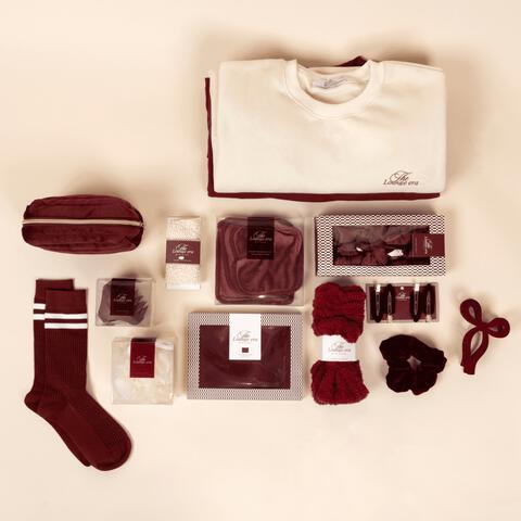 Bo Wilkes Joggingsbroek Burgundy Maat S/M