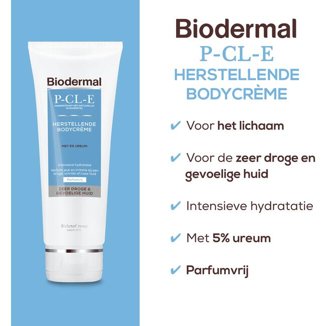 Biodermal P-CL-E Herstellende Bodycrème 200 ML