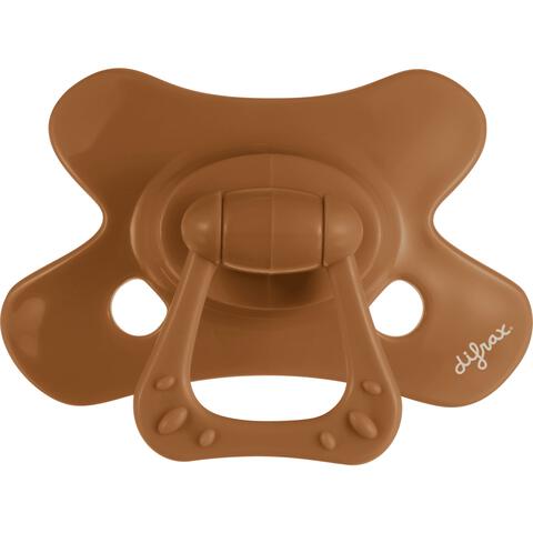 Difrax Fopspeen Natural 20+ Maanden Bruin BPA-vrij