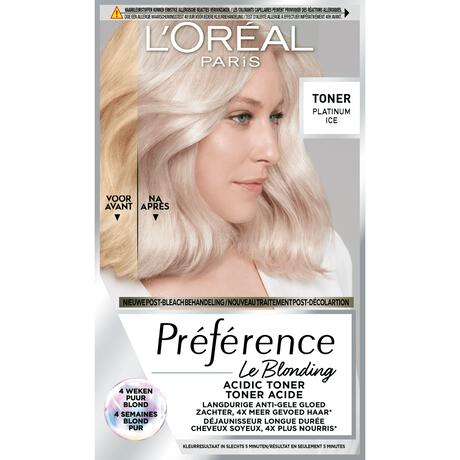 L Oréal Paris Préférence Toner Platinum Ice