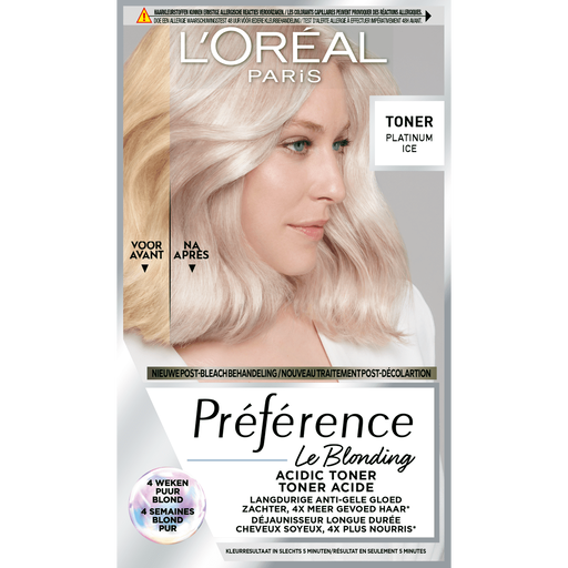 L Oréal Paris Préférence Toner 01 Platinum Ice