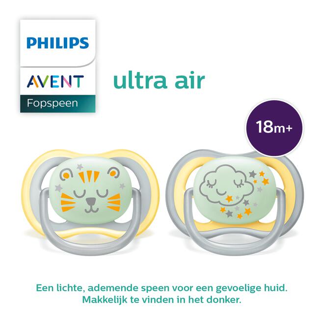 Philips Avent Soother Air 18M+ BEIGE/DAWN