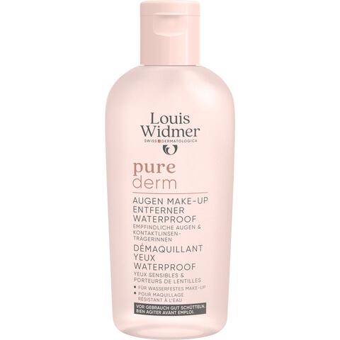 Louis Widmer Purederm Make-up Reiniging Waterproof Zonder Parfum 100 ML