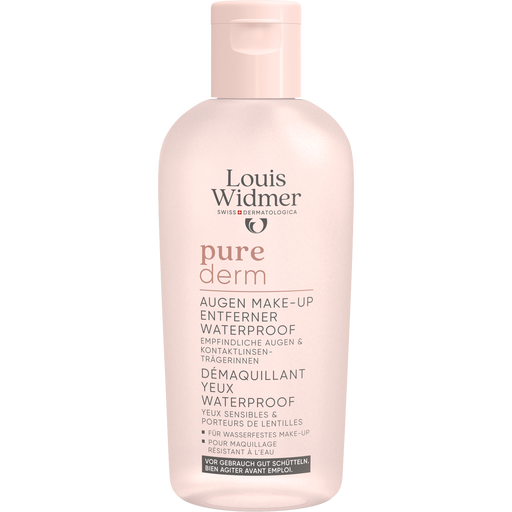 Louis Widmer Purederm Make-up Reiniging Waterproof Zonder Parfum 100 ML