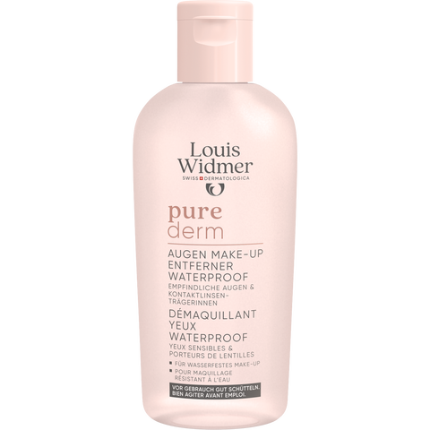 Louis Widmer Purederm Oogmake-up Reiniging Waterproof 100 ml