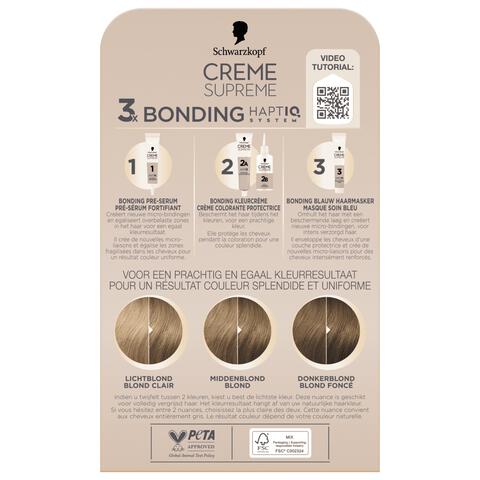 Schwarzkopf Creme Supreme Haarkleuring 8-16 Cool Asblond
