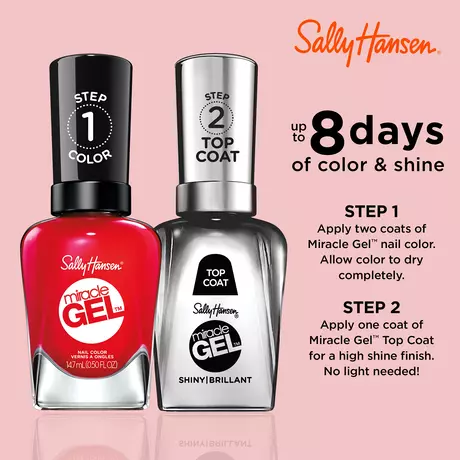 Sally Hansen Miracle Gel Nagellak 470 Red Eye Rood 14,7 ML