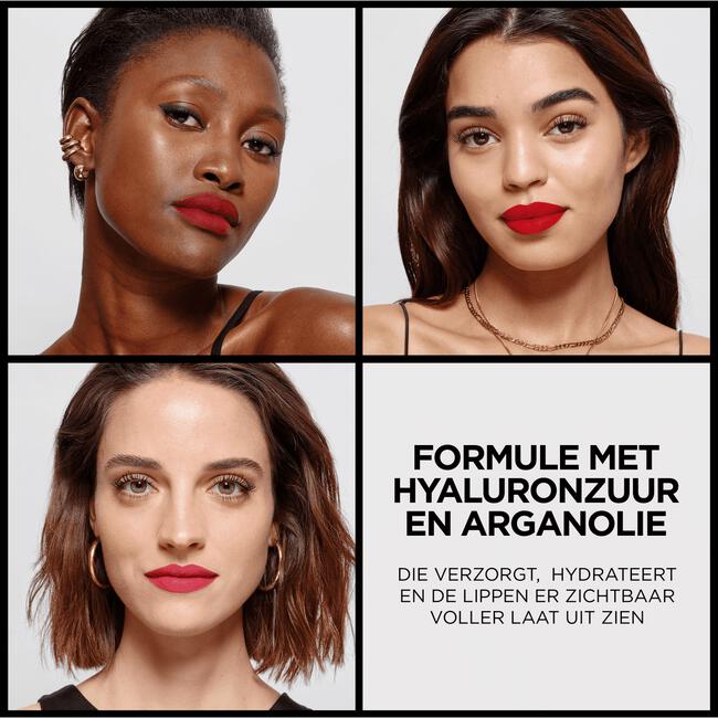 L'Oréal Paris Color Riche Intense Volume Matte Lipstick Rood 480 Le Plum Dominant 1,8 GR