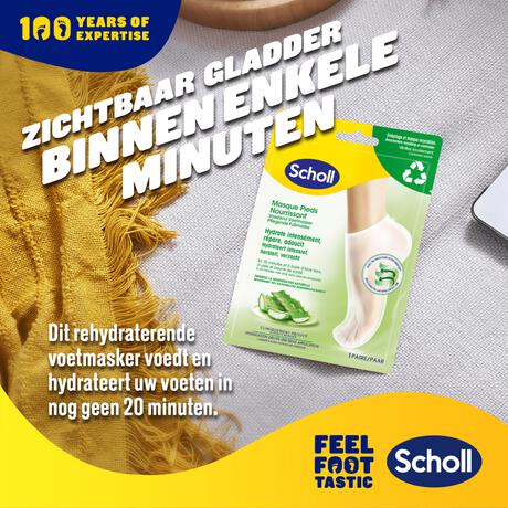 Scholl Expert Care Voetmasker Aloe Vera