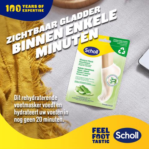 Scholl Expert Care Voetmasker Aloe Vera