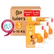 Etos Luiers Midi Maat 3 6-10 kg Maandbox 282 stuks