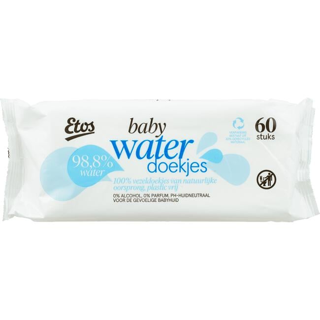 Etos Baby Waterdoekjes 60 stuks