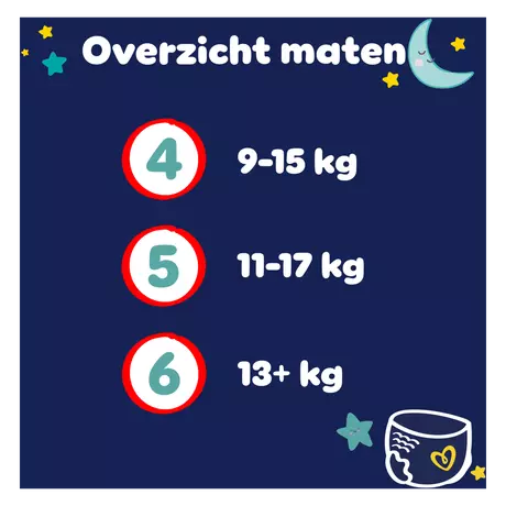 Pampers Baby Dry Night Pants Luierbroekjes Maat 4 9-15 KG 40 Stuks