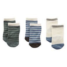 Etos 3 Pack Baby Socks Stripe Maat 6-12