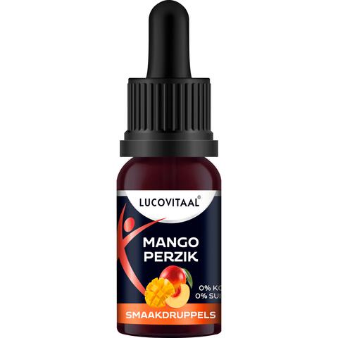 Lucovitaal Smaakdruppels Mango Perzik Suikervrij 20 ml
