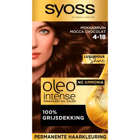 Syoss Oleo Intense 4-18 Mokkabruin/Mocca Chocolat