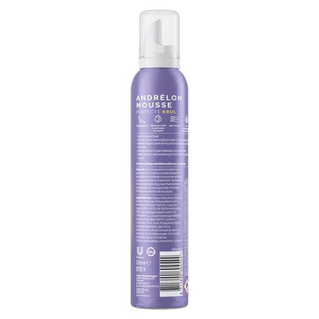 Andrelon Styling Perfecte Krul Haarmousse 200 ML