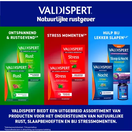 Valdispert Rust Sterk Tabletten 50 stuks