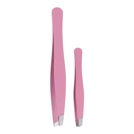 Etos Pincet Schuin Set Roze