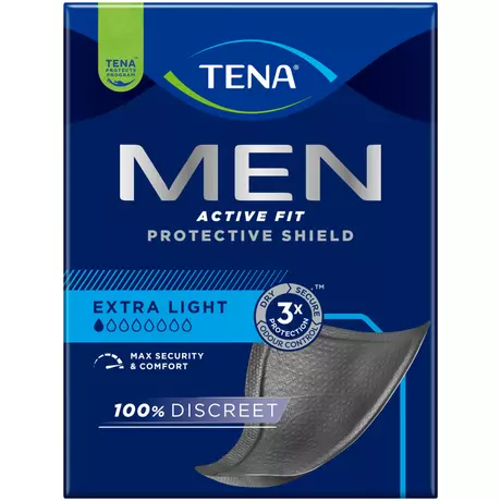 TENA Men Active Fit Protective Shield Extra Light Incontinentieverband 14 stuks