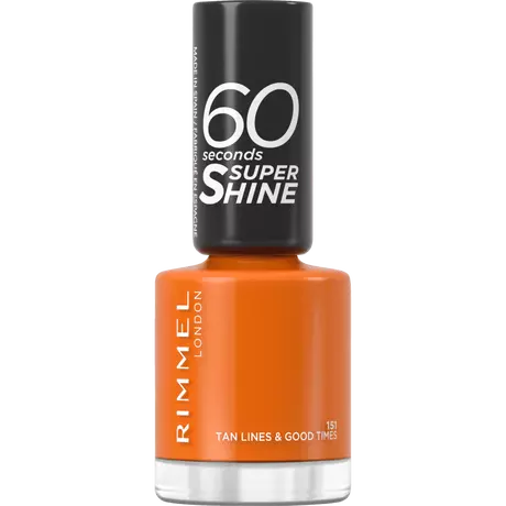 Rimmel London 60 Seconds SuperShine Nagellak 151 Tan Lines & Good Times 8 ML