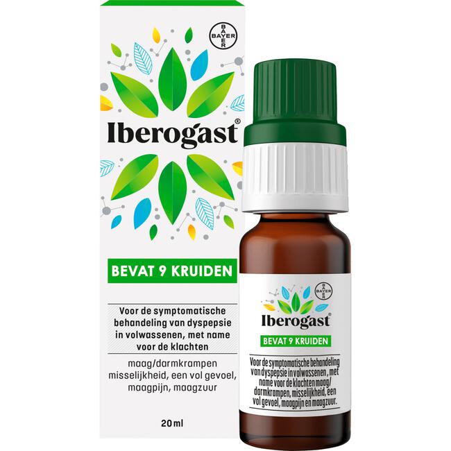 Iberogast gebruiksaanwijzing
