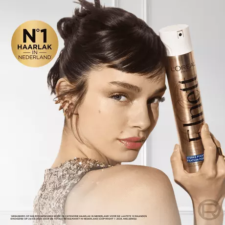 L'Oréal Paris Elnett Satin Sterke Fixatie Haarlak 200 ML