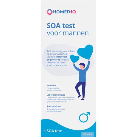 Homed-IQ SOA test - Voor Mannen 1 Stuk