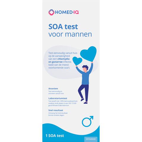Homed-IQ SOA test - Voor Mannen 1 Stuk