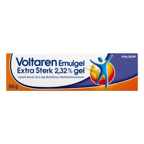Voltaren Emulgel Extra Sterk 2,32% (diclofenac) 50gr bij Spier- of Gewrichtspijn