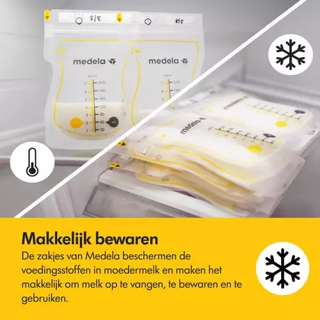 Medela Moedermelkbewaarzakjes met schenktuit 50 stuks