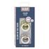 BIBS Glow in the dark Fopspeen Two Pack Natuurlijk Rubber Sage/Cloud Maat 3