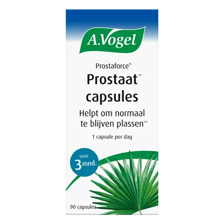 A.Vogel Prostaforce Helpt om Normaal te Blijven Plassen1* Capsules 90 stuks