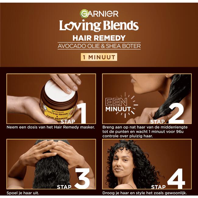 Garnier Loving Blends Avocado Haarmasker 340 ML