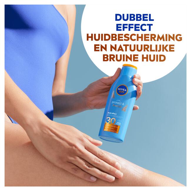 NIVEA SUN Zonnebrand Protect & Bronze Zonnemelk SPF 30 200 ML