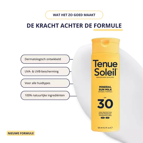 Tenue Soleil Mineral Sun Milk SPF30 125 ML