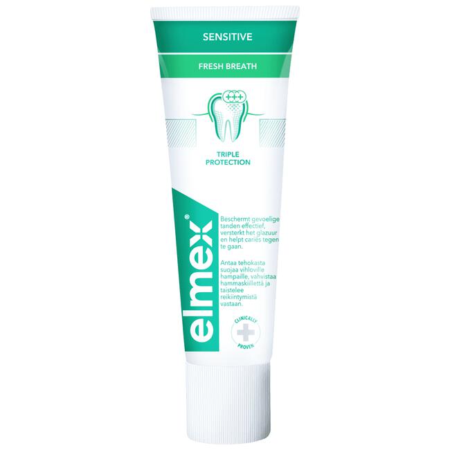 elmex® Sensitive Fresh Breath Tandpasta 75 ML