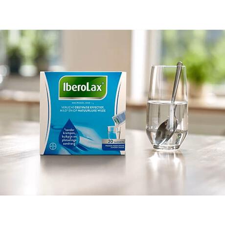 Iberolax verlicht obstipatie effectief 20 sachets