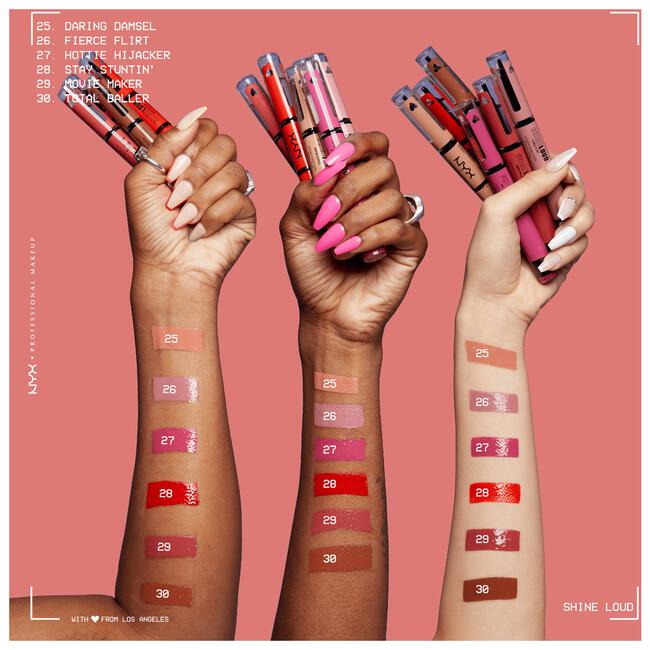 NYX Professional Makeup Shine Loud Pro Pigment Lipgloss 28 Stay Stuntin