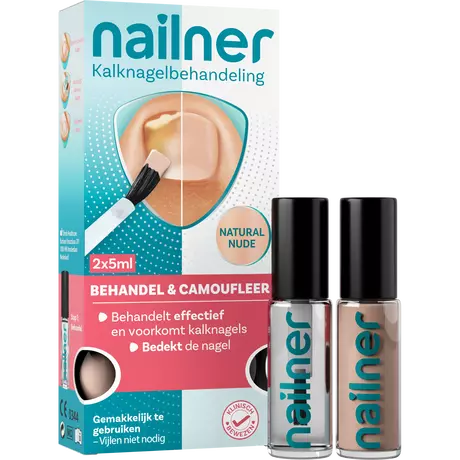 Nailner Behandel & Camoufleer 2x5 ML