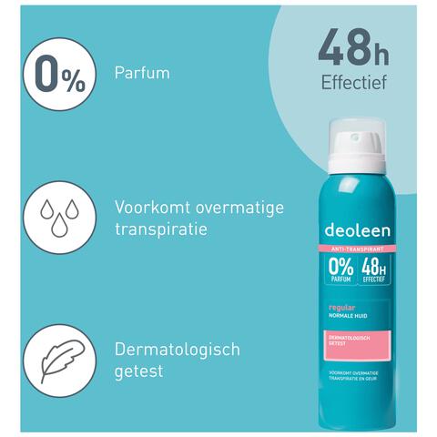 Deoleen Regular Anti-Transpirant Deodorant Spray 150 ML