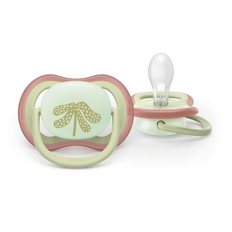 Philips Avent Fopspeen Ultra Air Day and Night 6-18M SCF087/18 2 stuks
