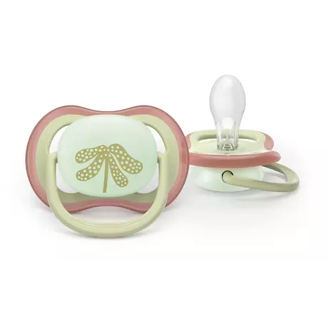 Philips Avent Fopspeen Ultra Air Day and Night 6-18M SCF087/18 2 stuks