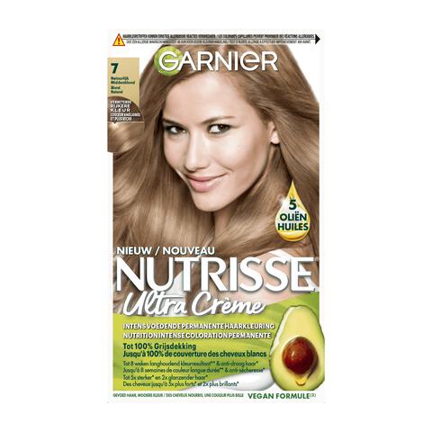 Garnier Nutrisse Crème Permanente Haarverf 7 Natuurlijk Blond