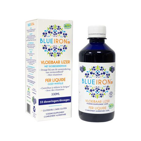 Blueiron Vloeibaar IJzer Elixer Original 330 ml